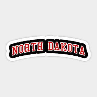 North Dakota Sticker